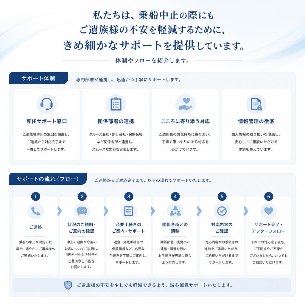 依頼先のサポート体制